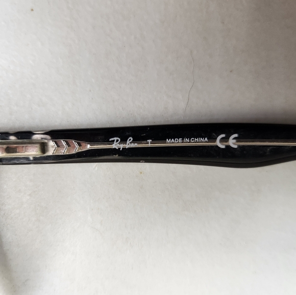 Ray-Ban Womens |5285| Shiny Black Frames |53-19-145| - Picture 6 of 7